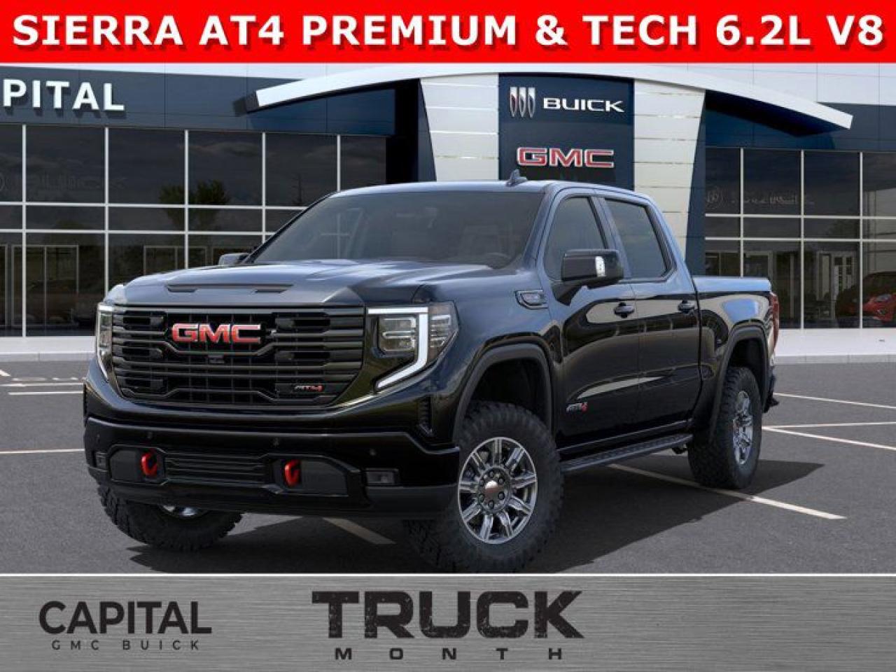New 2025 GMC Sierra 1500 Crew Cab AT4 for sale in Edmonton, AB