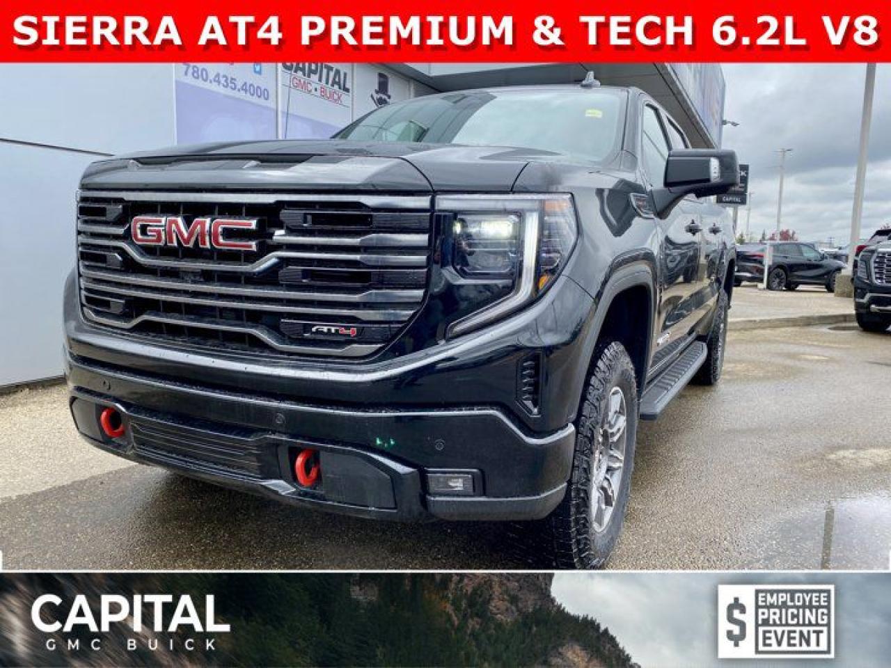New 2025 GMC Sierra 1500 Crew Cab AT4 for sale in Edmonton, AB
