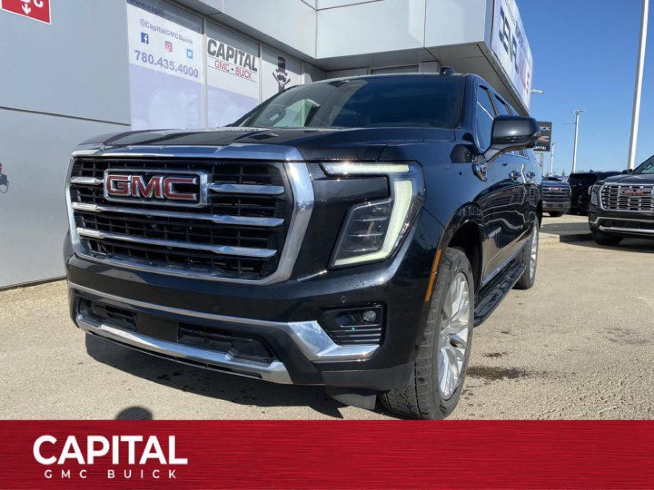Used 2025 GMC Yukon XL Elevation 4WD DUAL REAR MEDIA SCREENS, Heads-up Display, 360 CAM for sale in Edmonton, AB