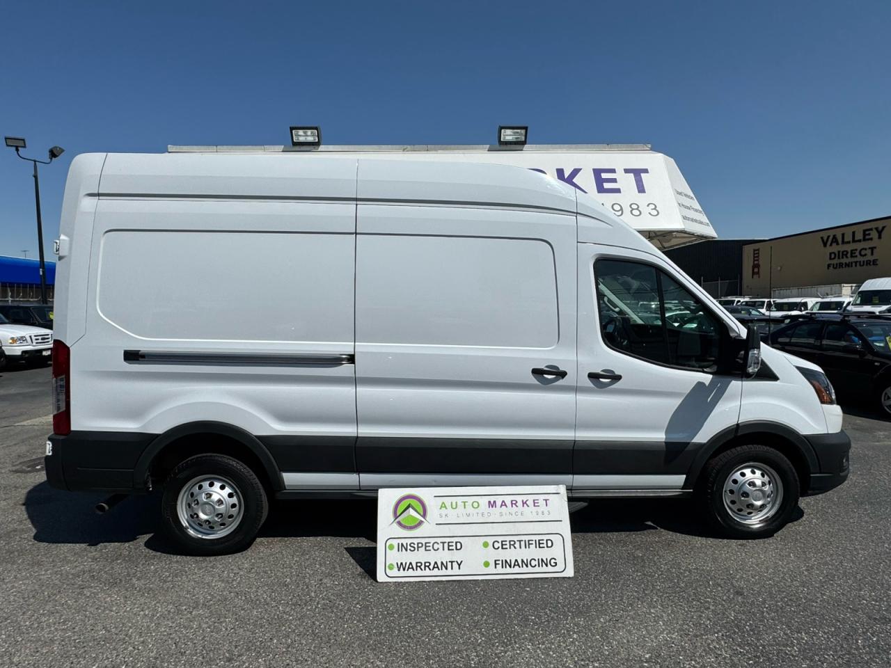 Used 2021 Ford Transit XLT 350 HIGH ROOF LONG W/B BL.TOOTH,B-UP CAM. INSPECTED W/BCAA MBRSHP & WRNTY! for sale in Langley, BC