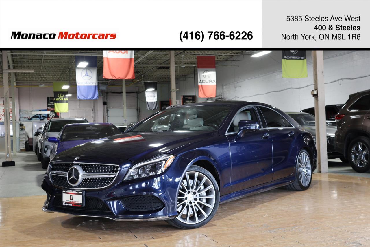 Used 2017 Mercedes-Benz CLS-Class CLS550 4MATIC - AMG PKG|DISTRONIC|BLINDSPOT|LANEKEEP for sale in North York, ON