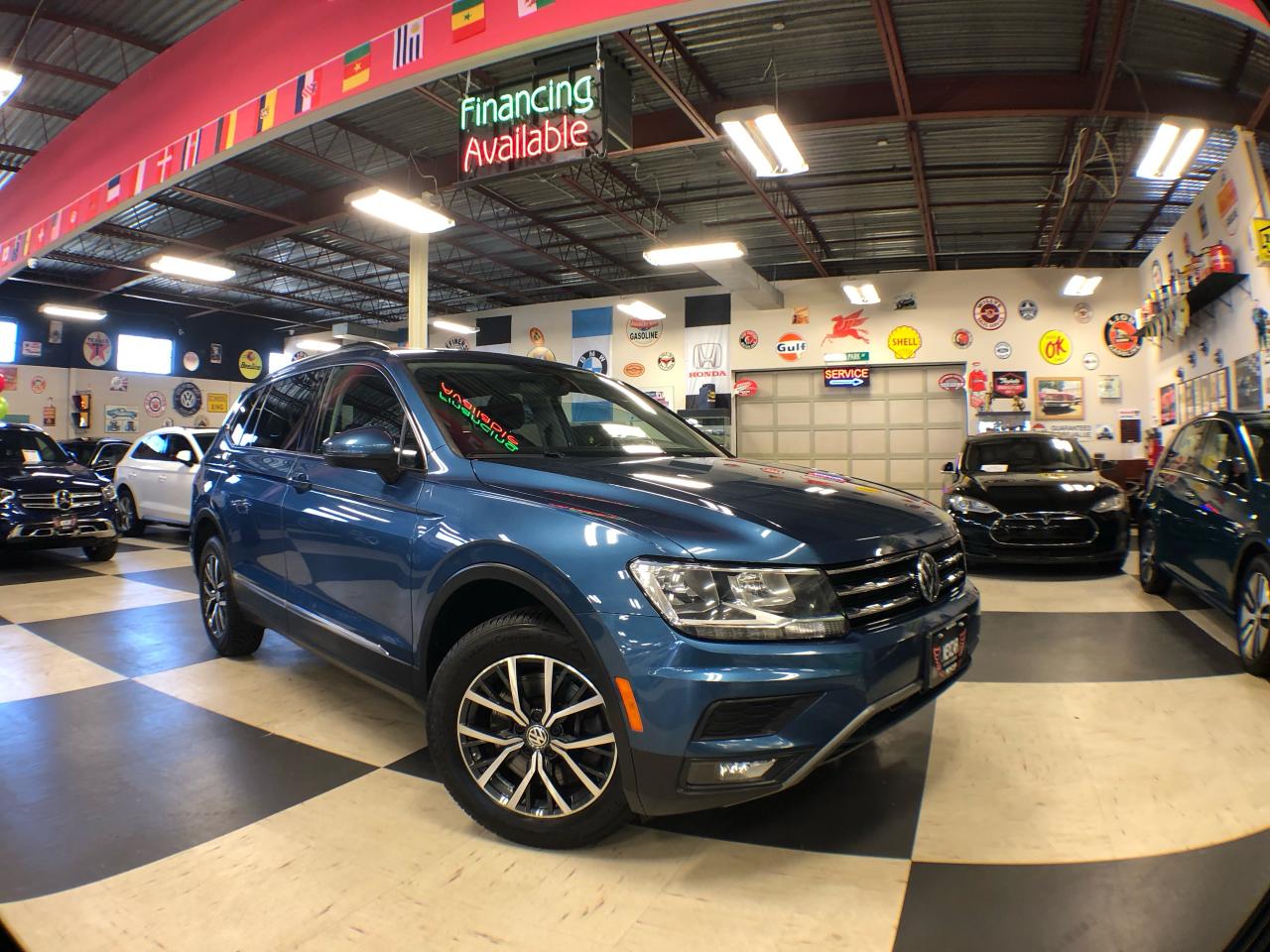 Used 2018 Volkswagen Tiguan COMFORTLINE AWD LEATHER PANO/ROOF B/SPOT CAMERA for sale in North York, ON