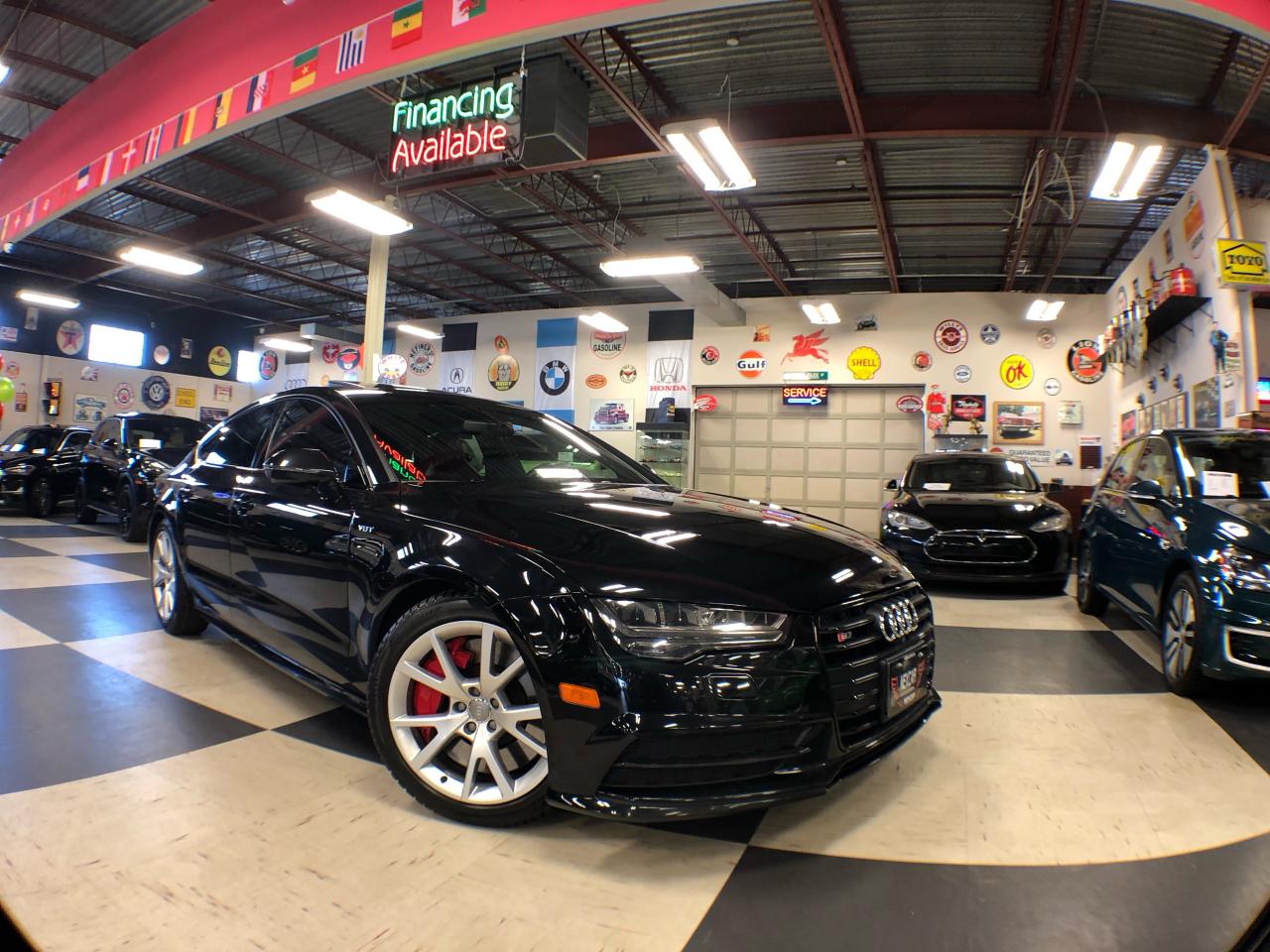 2018 Audi S7 AWD LEATHER SUNROOF NAVI B/SPOT CARPLAY 360 CAMERA