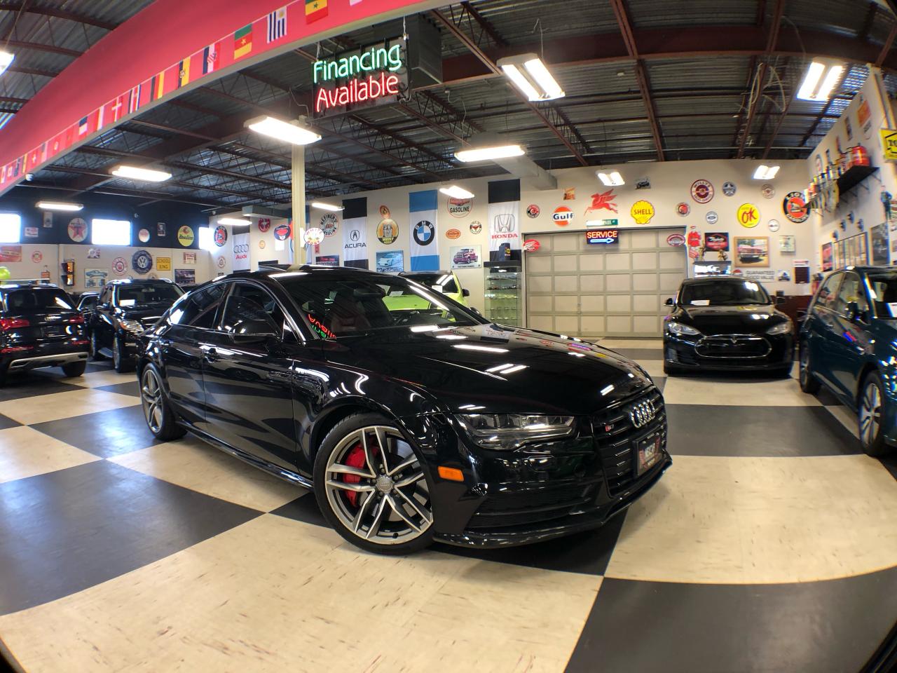 2018 Audi S7 AWD LEATHER SUNROOF NAVI B/SPOT CARPLAY 360 CAMERA