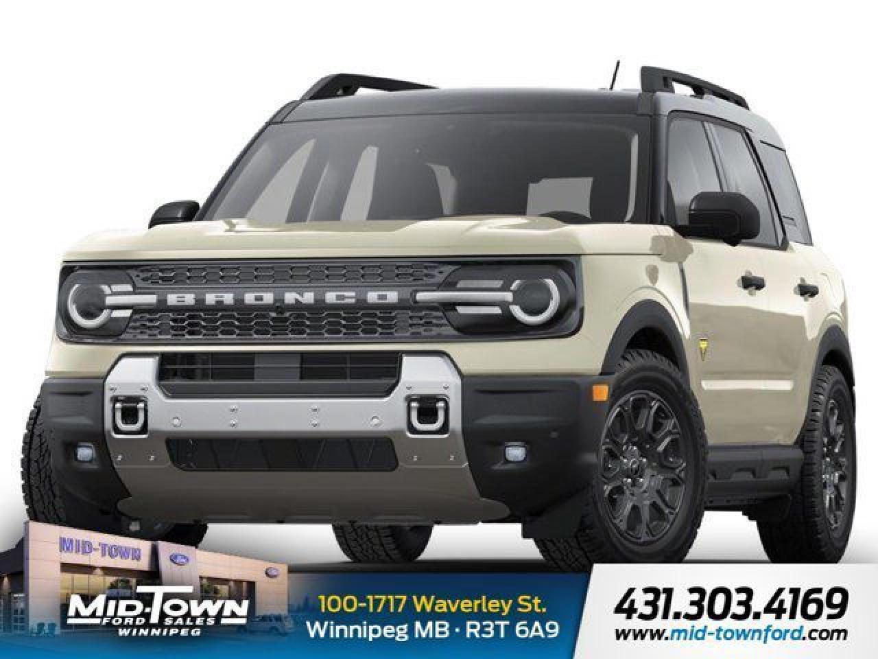 New 2025 Ford Bronco Sport Touchscreen for sale in Winnipeg, MB