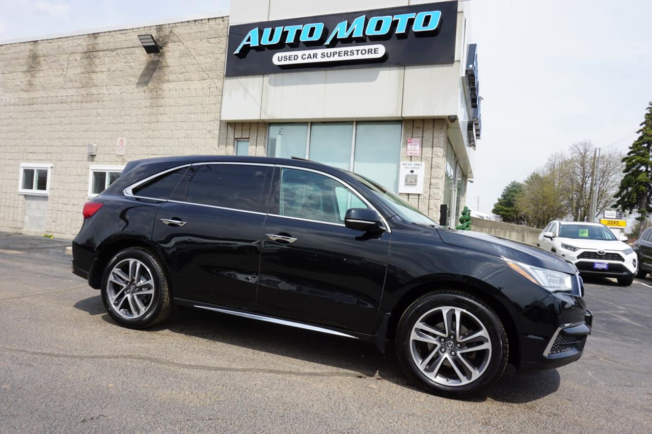 Used 2018 Acura MDX V6 NAVI SH-AWD CERTIFIED *7 SEATS*ACCIDENT FREE* CAMERA NAV BLUETOOTH LEATHER HEATED SEATS SUNROOF CRUISE ALLOYS for sale in Burlington, ON