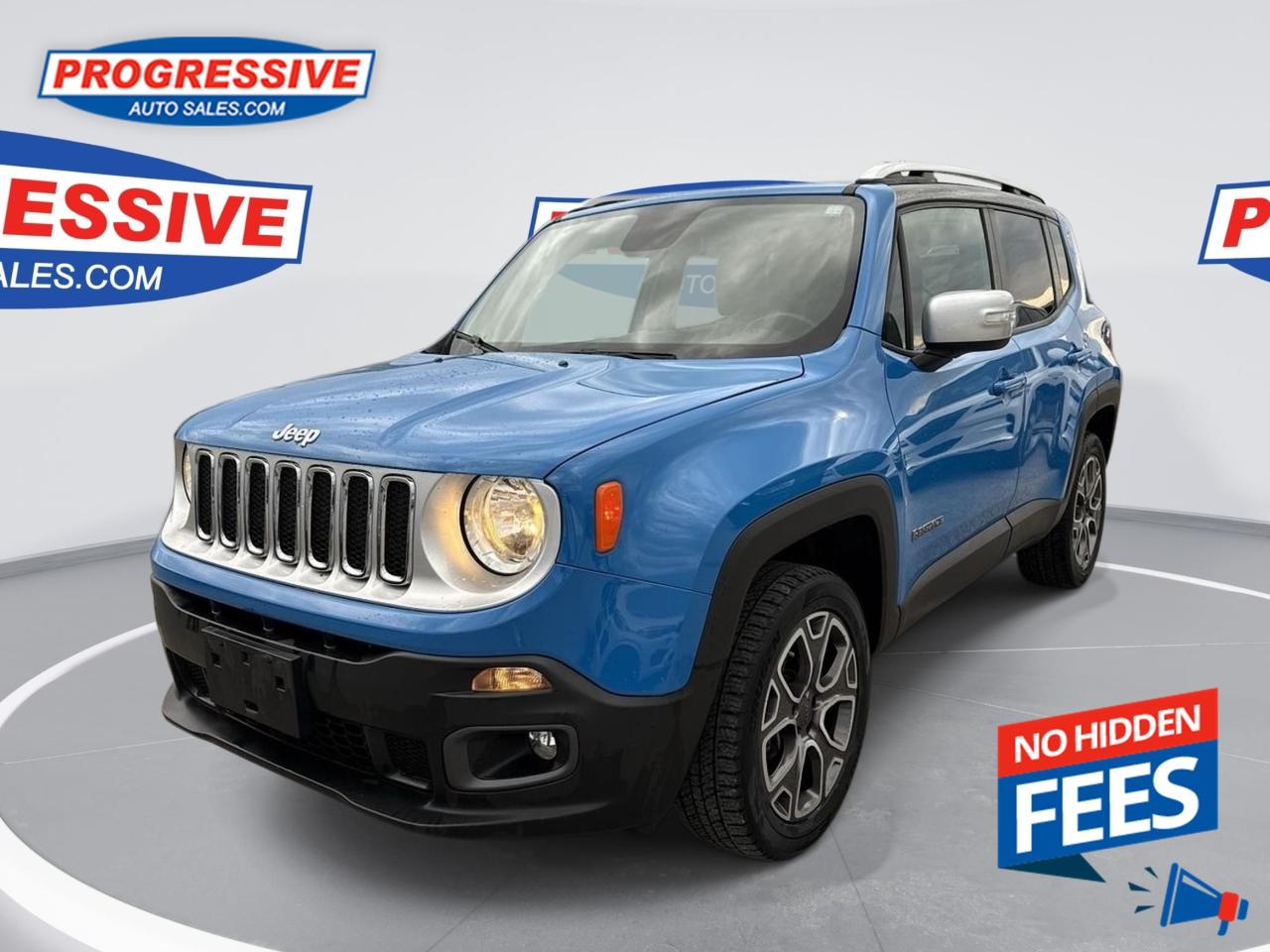 Used 2015 Jeep Renegade Limited - Leather Seats -  Bluetooth for sale in Sarnia, ON