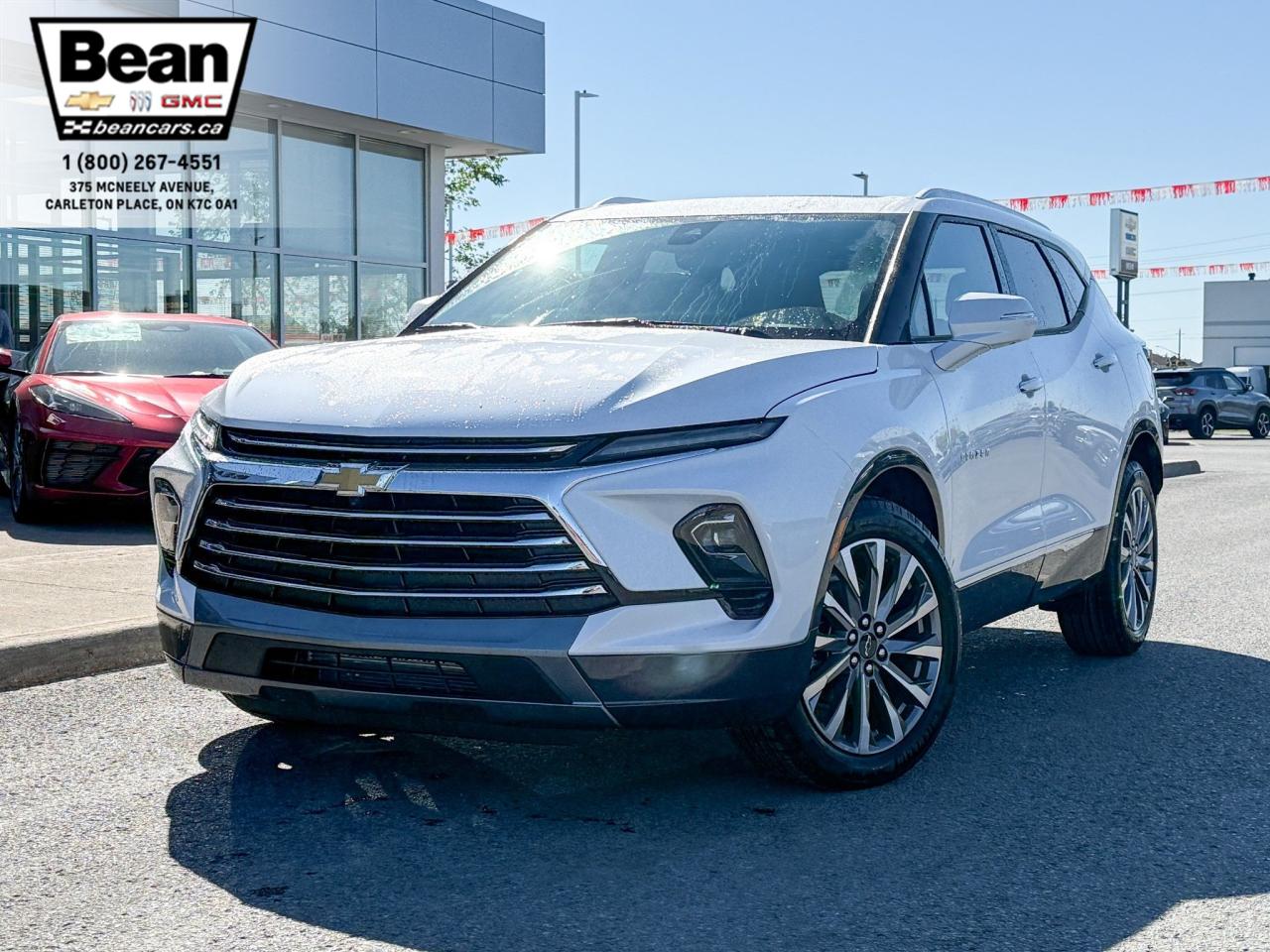 New 2025 Chevrolet Blazer Premier 3.6L V6 WITH REMOTE START/ENTRY, HEATED SEATS, HEATED STEERING WHEEL, VENTILATED SEATS, SUNROOF, POWER LIFTGATE, HD REAR VISION CAMERA for sale in Carleton Place, ON