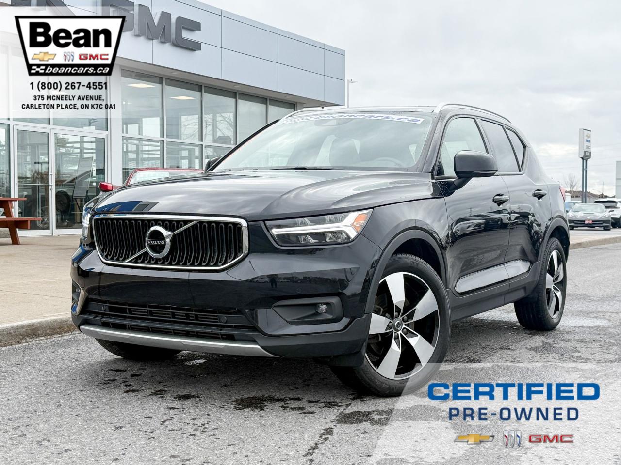 Used 2021 Volvo XC40 T5 Momentum 2.0L 4 CYL WITH SUNROOF, HEATED LEATHER SEATS, HEATED STEERING WHEEL, HIGH PERFORMANCE AUDIO SYSTEM, POWER LIFTGATE for sale in Carleton Place, ON