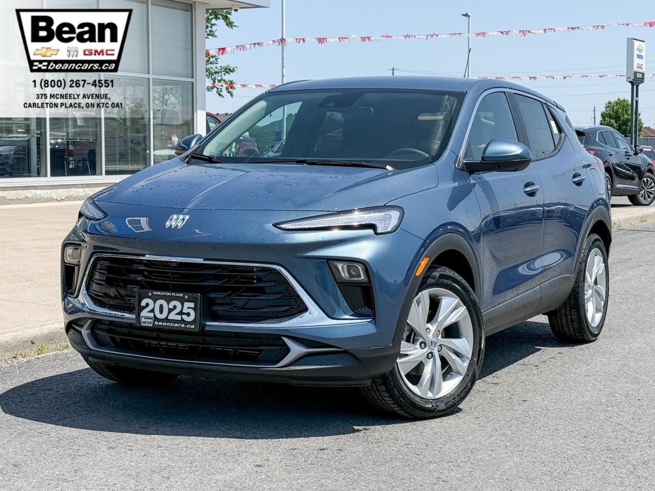 New 2025 Buick Encore GX Preferred 1.3L 3CYL WITH REMOTE START/ENTRY, HEATED SEATS, HEATED STEERING WHEEL, HD SURROUND VISION, APPLE CARPLAY AND ANDROID AUTO for sale in Carleton Place, ON