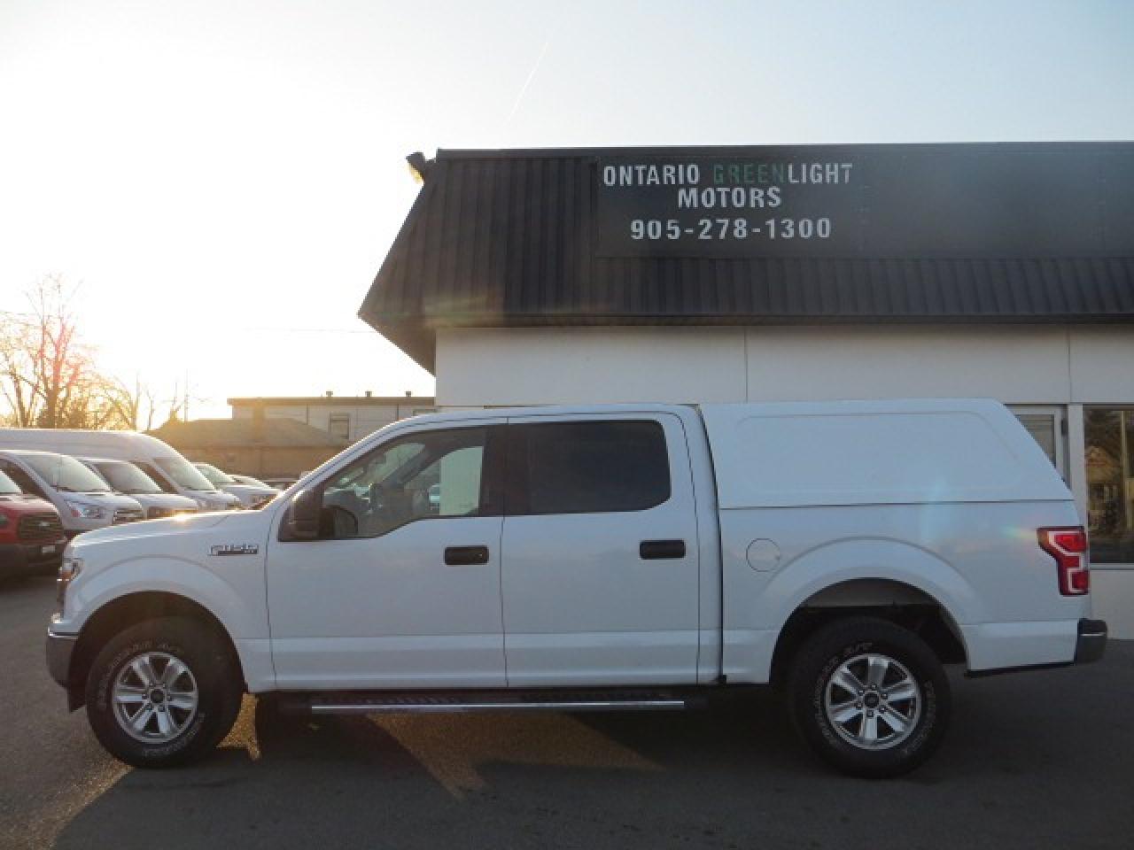 2020 Ford F-150 CERTIFIED, 8CYL, 5L, 4X4, SUPER CREW, BED CAP