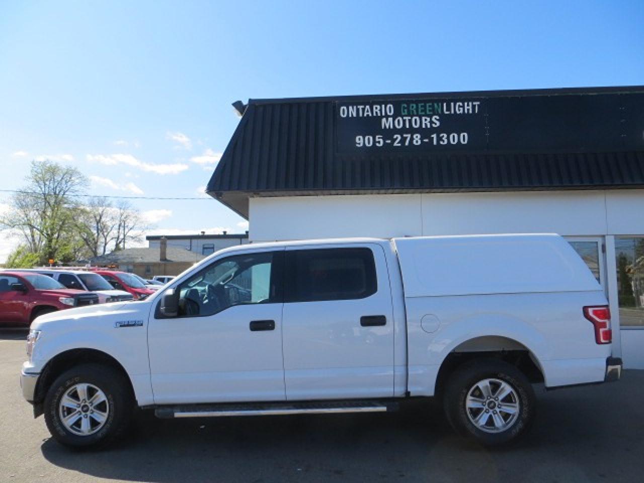 2020 Ford F-150 CERTIFIED, 8CYL, 5L, 4X4, SUPER CREW, BED CAP