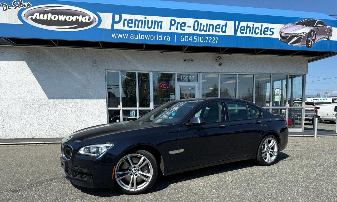 Used 2015 BMW 7 Series 750i xDrive Local,Low Km's, Sports Pkg, M Aero Pkg for sale in Langley, BC