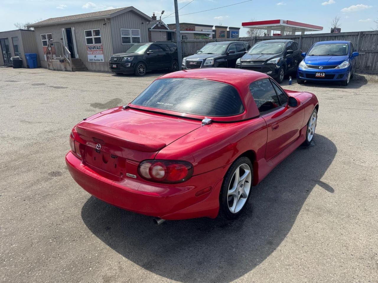 2003 Mazda Miata MX-5 HARDTOP CONVERTIBLE, ALL ORIG, ONLY 77KMS, CERT Photo4