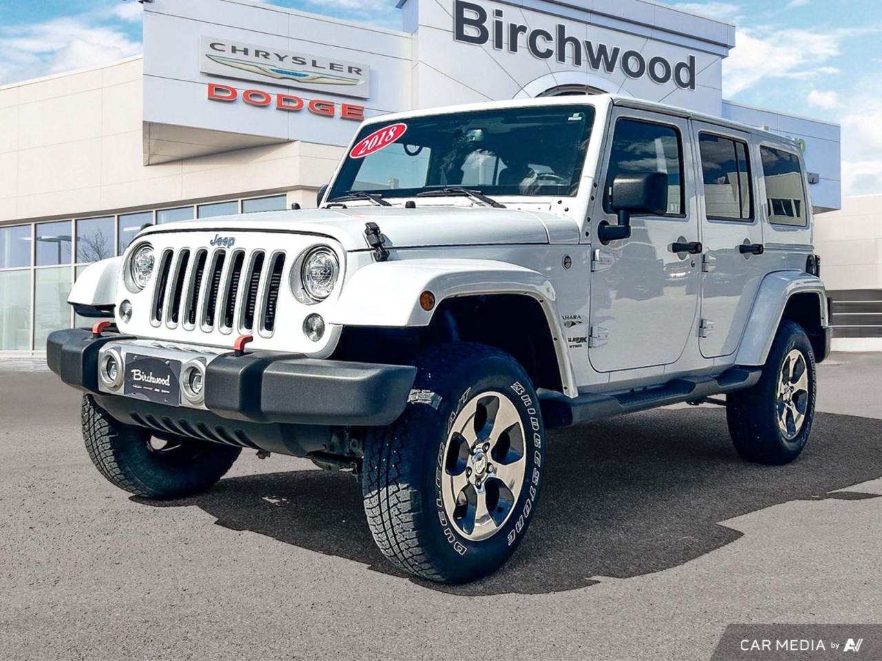 Used 2018 Jeep Wrangler Sahara New Front Brakes | New Front Shocks | New Ball Joints | for sale in Winnipeg, MB