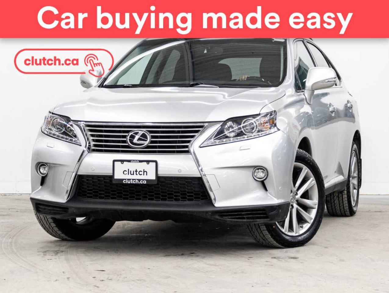 Used 2015 Lexus RX 350 Sportdesign AWD w/ Touring Pkg w/ Nav, Power Moonroof, Rearview Cam for sale in Toronto, ON
