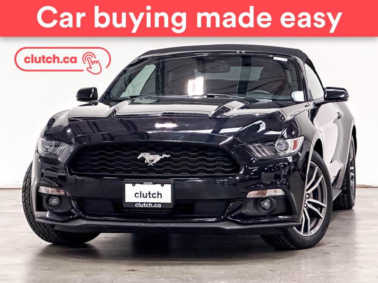Used 2016 Ford Mustang EcoBoost Premium w/ Nav, Heated Front Seats, Rearview Cam for sale in Toronto, ON