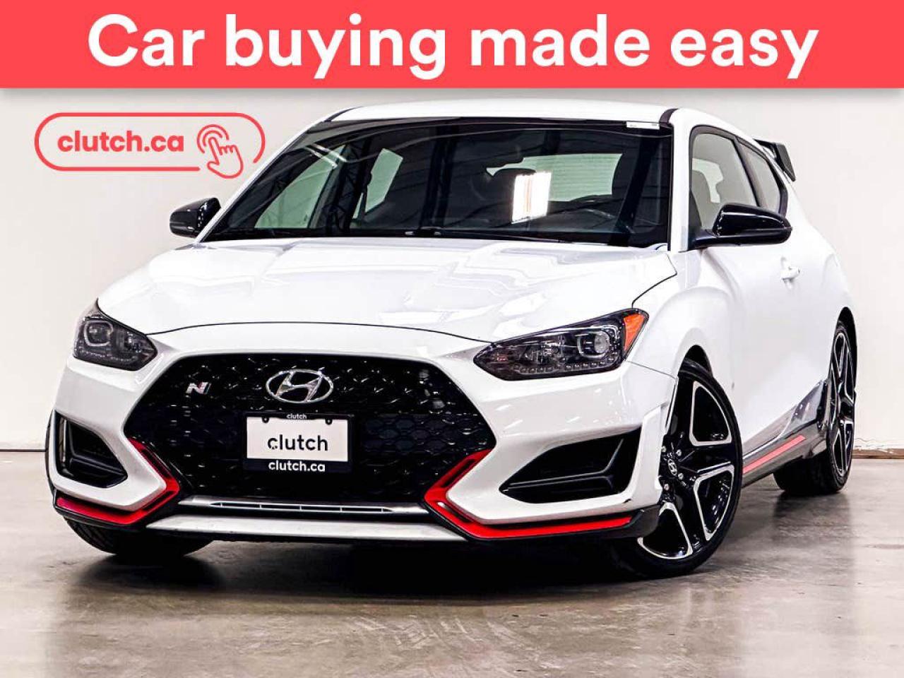 Used 2020 Hyundai Veloster N Base w/ Apple CarPlay, Heated Front Seats, Rearview Cam for sale in Toronto, ON