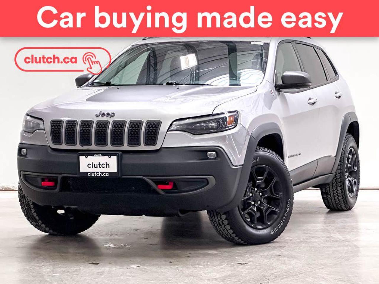 Used 2019 Jeep Cherokee Trailhawk 4x4 w/ Apple CarPlay, Heated Front Seats, Rearview Cam for sale in Toronto, ON