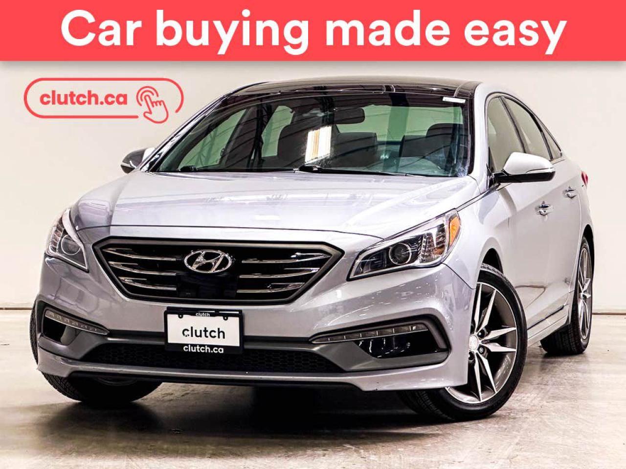 Used 2017 Hyundai Sonata Sport Ultimate w/ Apple CarPlay, Heated Front Seats, Rearview Cam for sale in Toronto, ON
