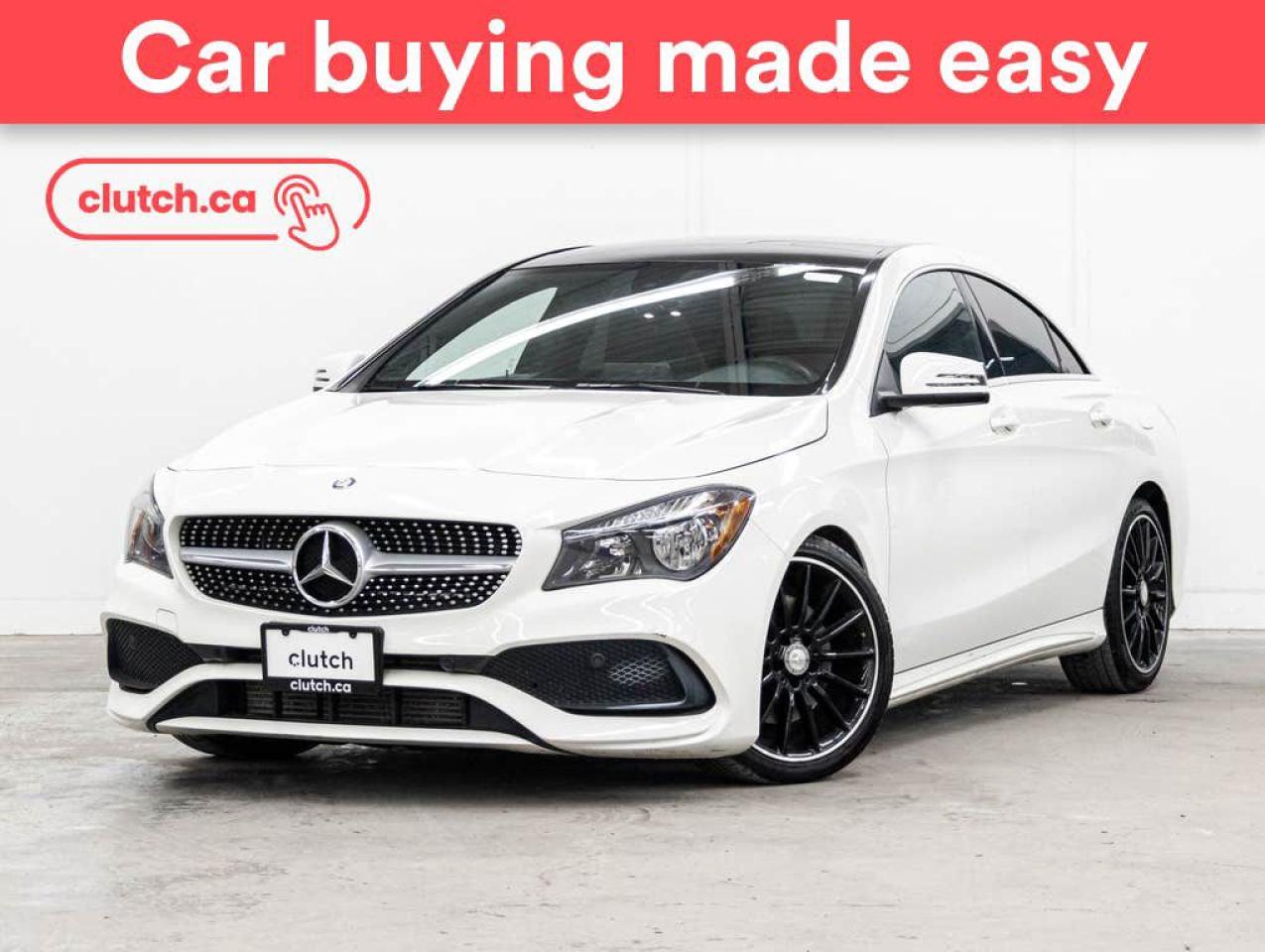 Used 2017 Mercedes-Benz CLA-Class 250 4Matic w/ Apple CarPlay, Nav, Power Moonroof for sale in Toronto, ON