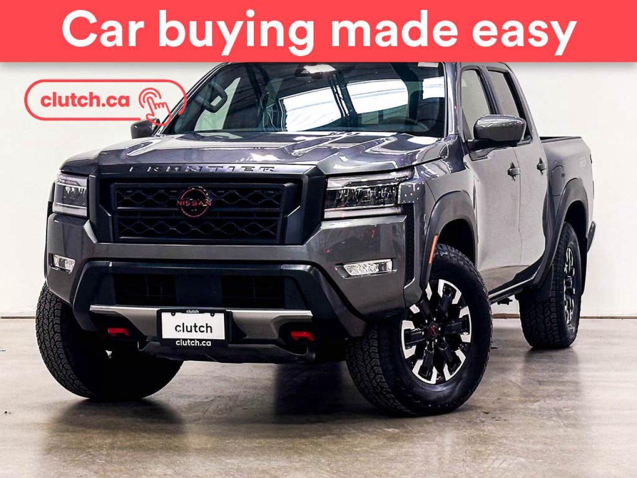 Used 2023 Nissan Frontier Pro-4X 4x4 w/ Apple CarPlay, Heated Front Seats, Rearview Cam for sale in Bedford, NS
