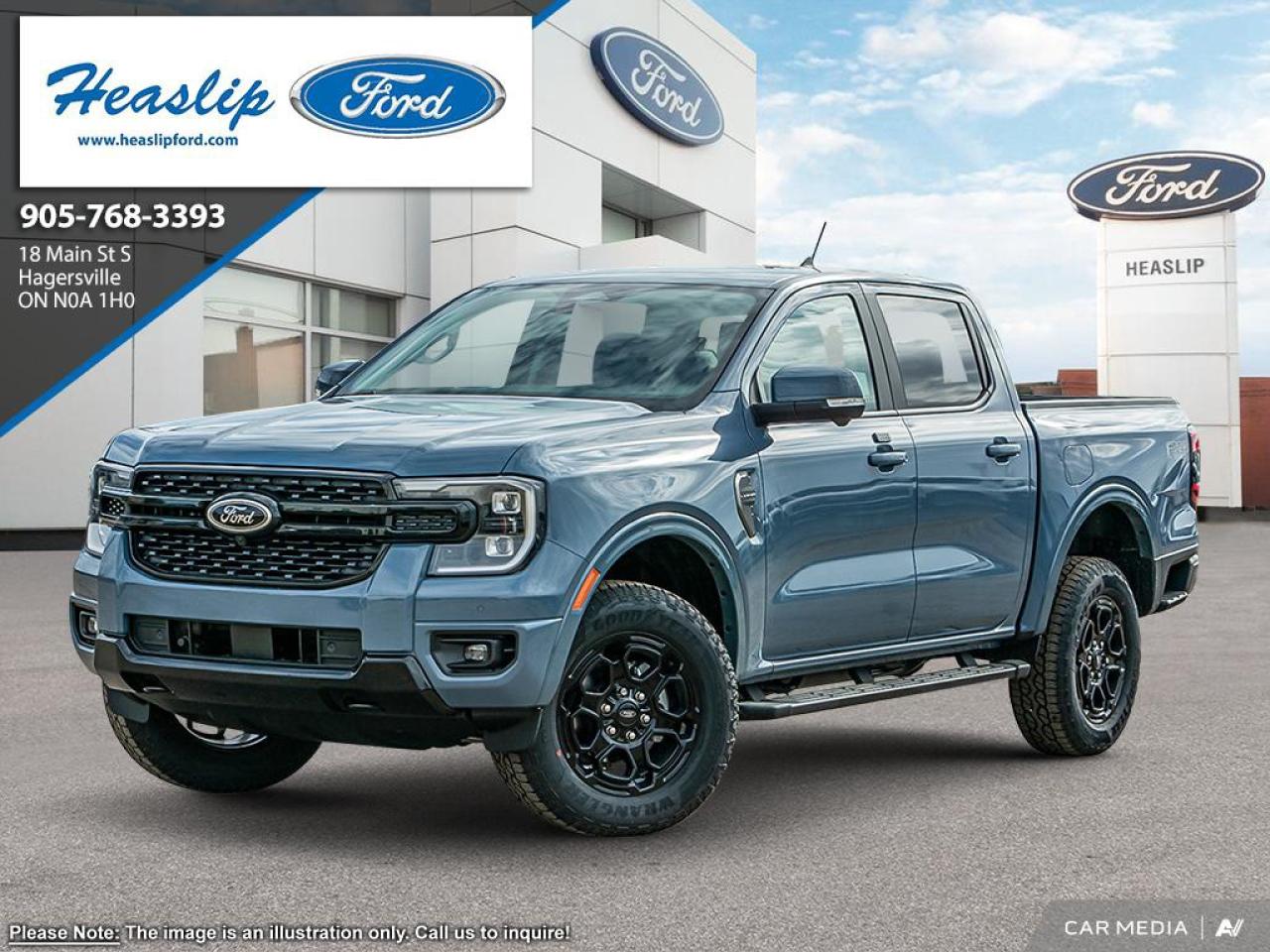 New 2025 Ford Ranger LARIAT for sale in Hagersville, ON