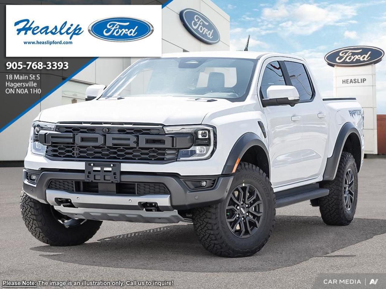 New 2025 Ford Ranger 4X4 CRW CAB RAPTOR for sale in Hagersville, ON