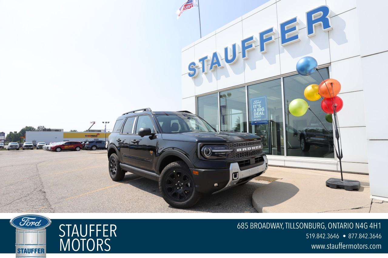New 2025 Ford Bronco Sport Badlands 4x4 for sale in Tillsonburg, ON