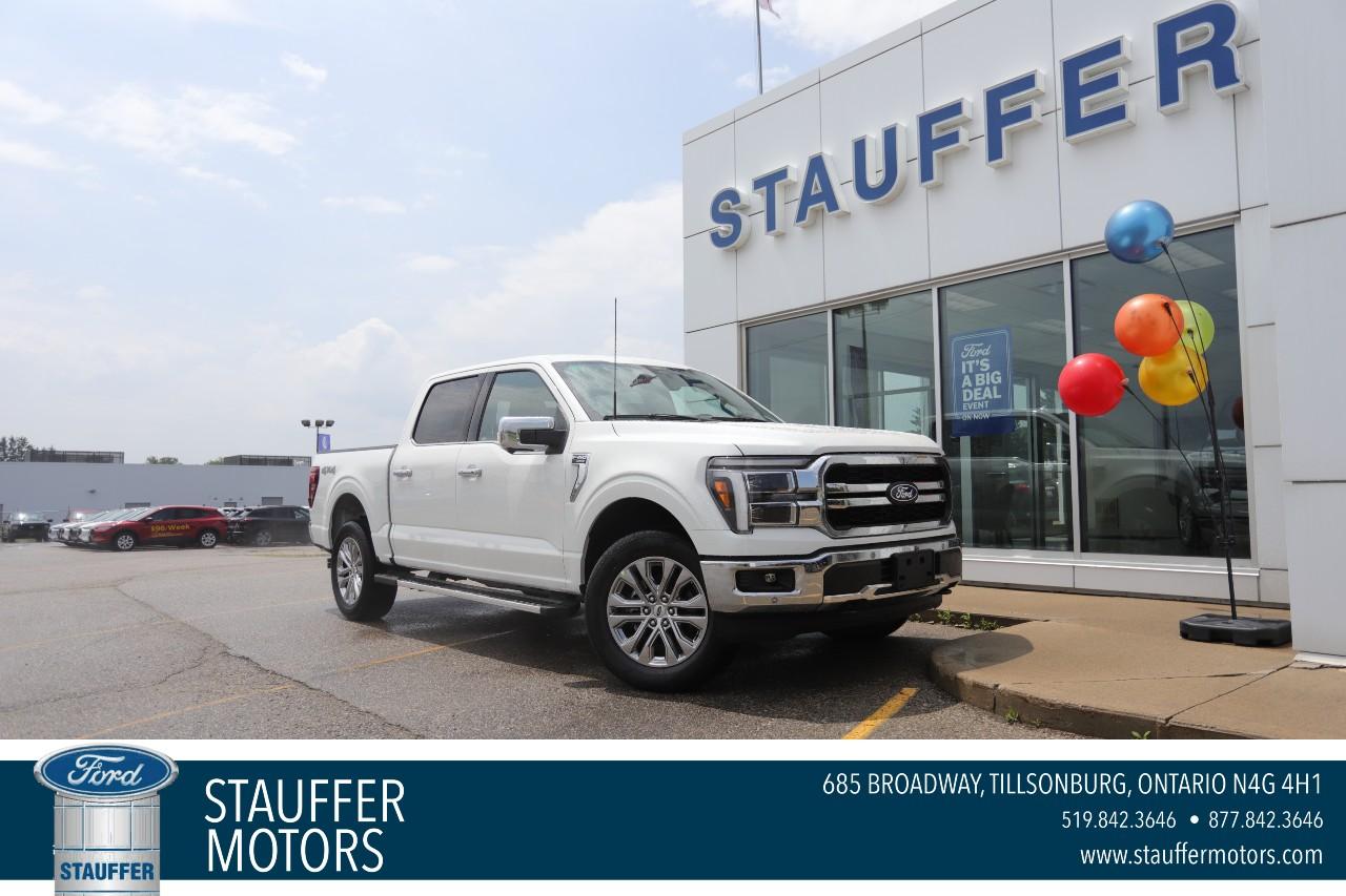 New 2025 Ford F-150 Lariat 4WD SuperCrew 5.5' Box for sale in Tillsonburg, ON