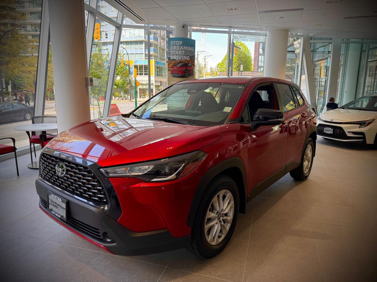 New 2025 Toyota Corolla Cross LE AWD  with Premium Paint - DISPLAY UNIT ONLY for sale in Vancouver, BC
