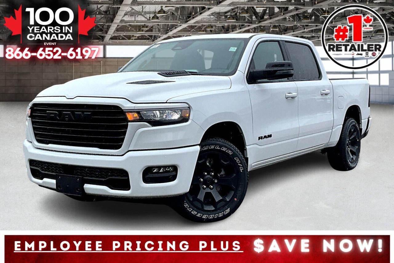 New 2025 RAM 1500 SPORT CREW | Pano Roof | Sport Hood | Leather for sale in Mississauga, ON