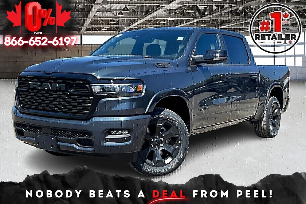New 2025 RAM 1500 BIG HORN | CREW | 3.0L Hurricane | Night Ed | Lvl2 for sale in Mississauga, ON