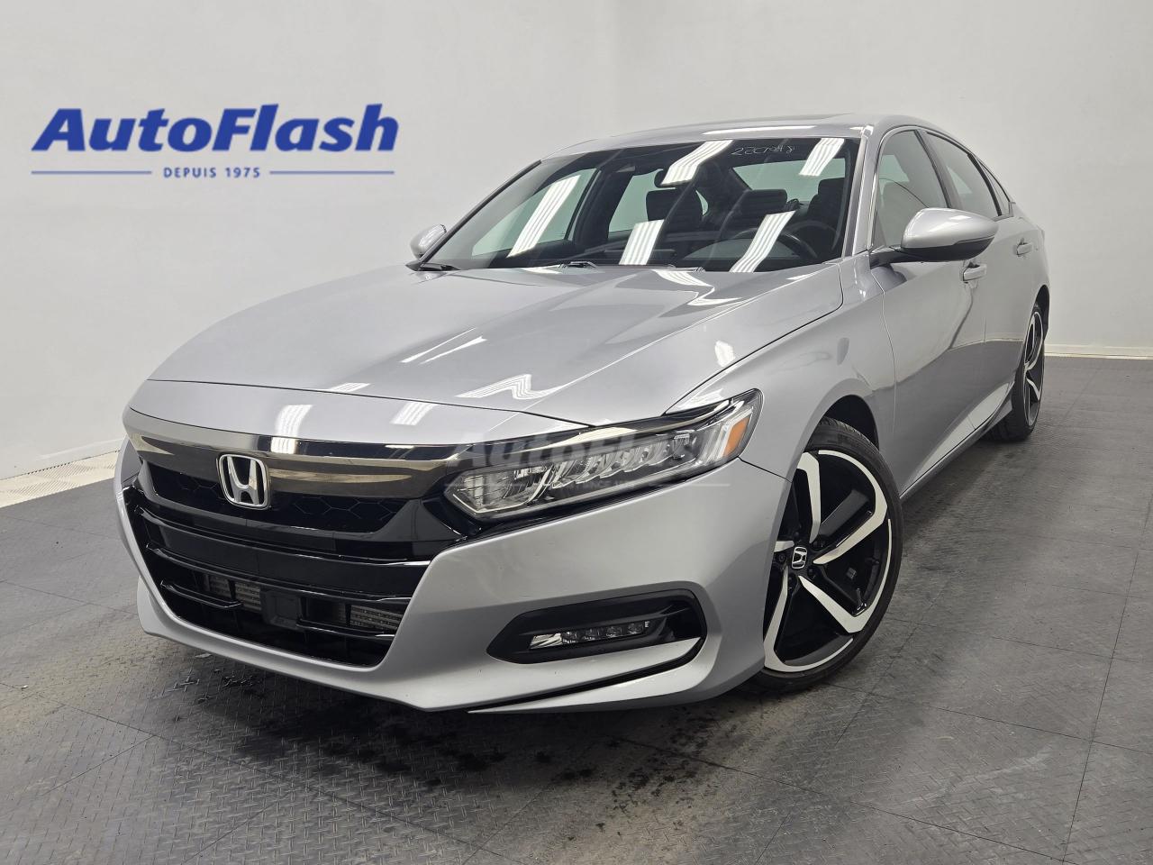Used 2019 Honda Accord Sedan SPORT, CUIR, TOIT-OUVRANT, CARPLAY, BLUETOOTH for sale in Saint-Hubert, QC