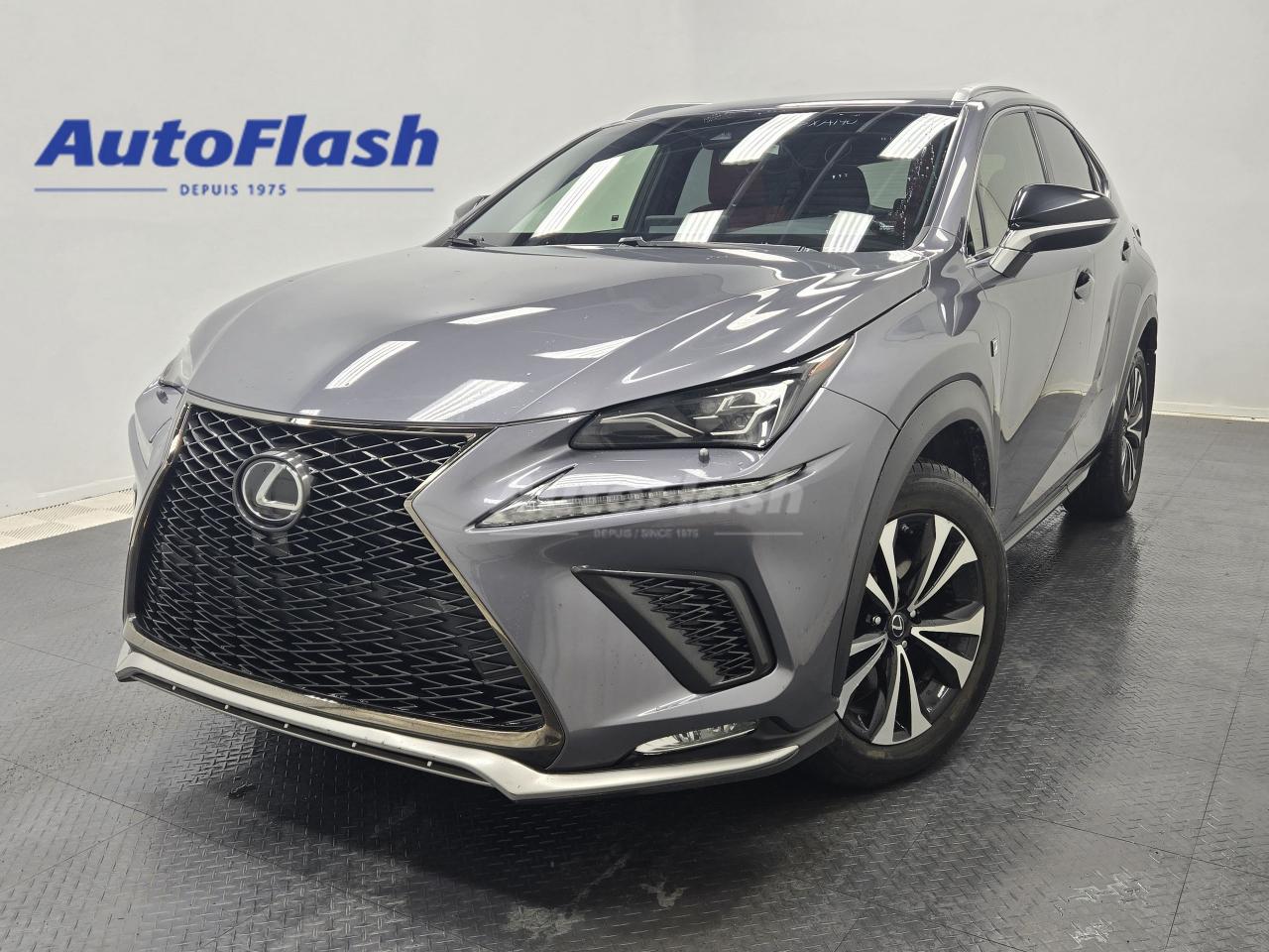 Used 2019 Lexus NX F SPORT 2, PREMIUM, SIEGES VENTILER, CUIR ROUGE! for sale in Saint-Hubert, QC