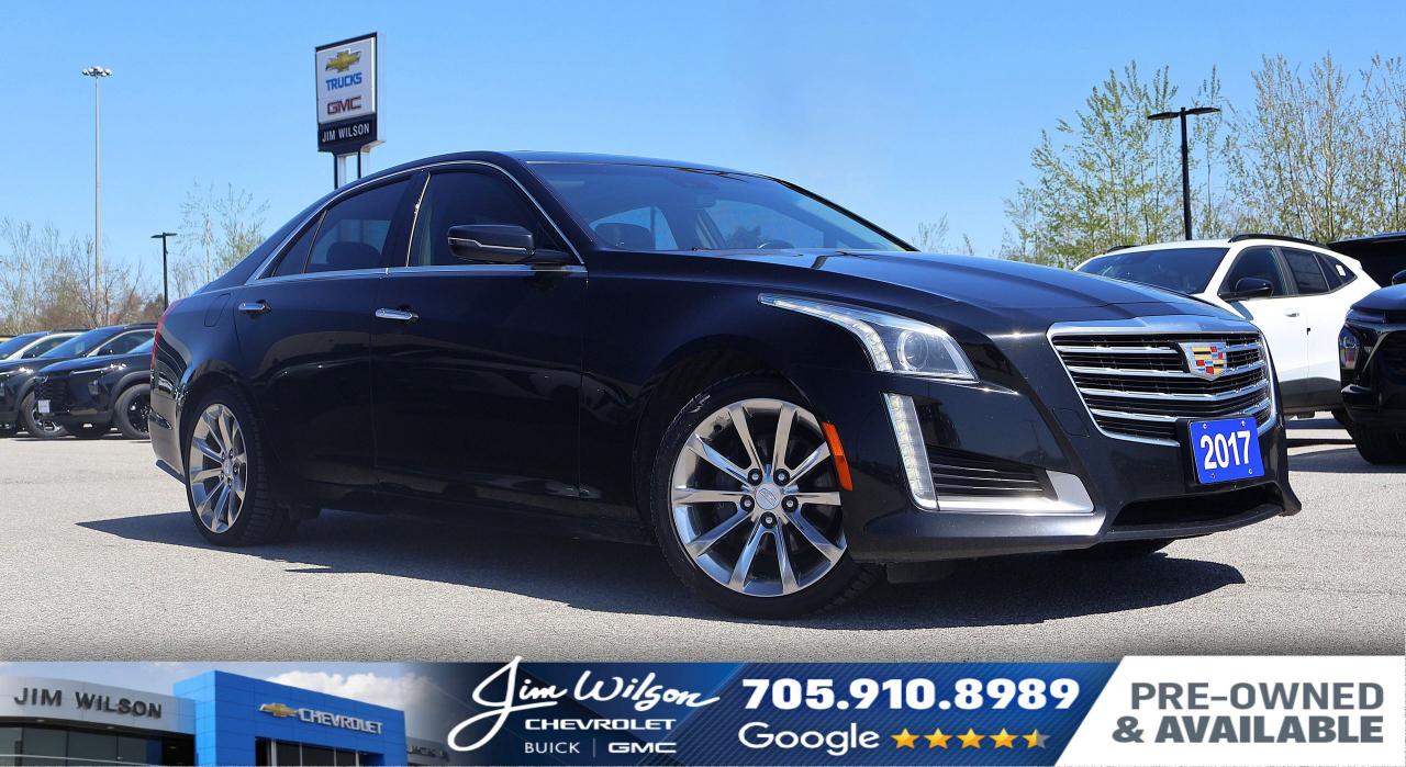 Used 2017 Cadillac CTS Luxury AWD for sale in Orillia, ON