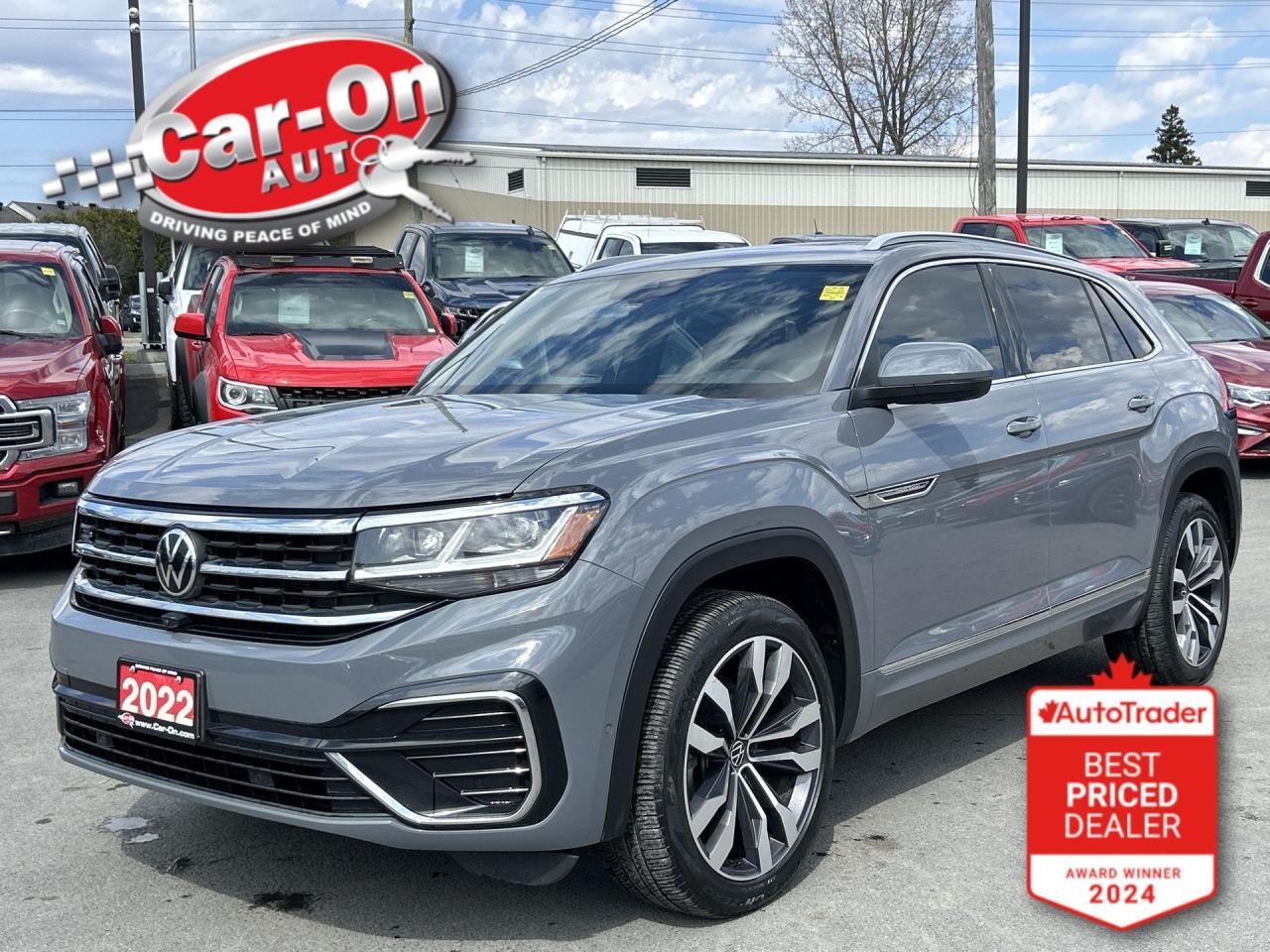 Used 2022 Volkswagen Atlas Cross Sport EXECLINE R-LINE| AWD| 3.6L V6| LEATHER| PANO ROOF| for sale in Ottawa, ON