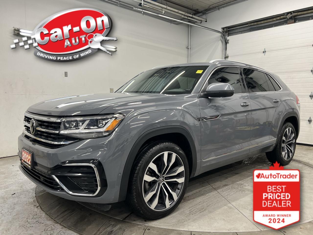 Used 2022 Volkswagen Atlas Cross Sport EXECLINE R-LINE| AWD| 3.6L V6| LEATHER| PANO ROOF| for sale in Ottawa, ON
