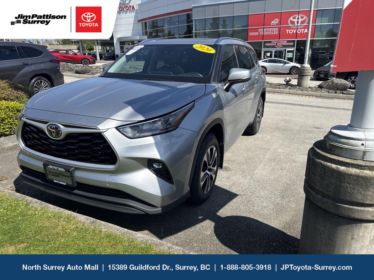 Used 2020 Toyota Highlander XLE AWD for sale in Surrey, BC