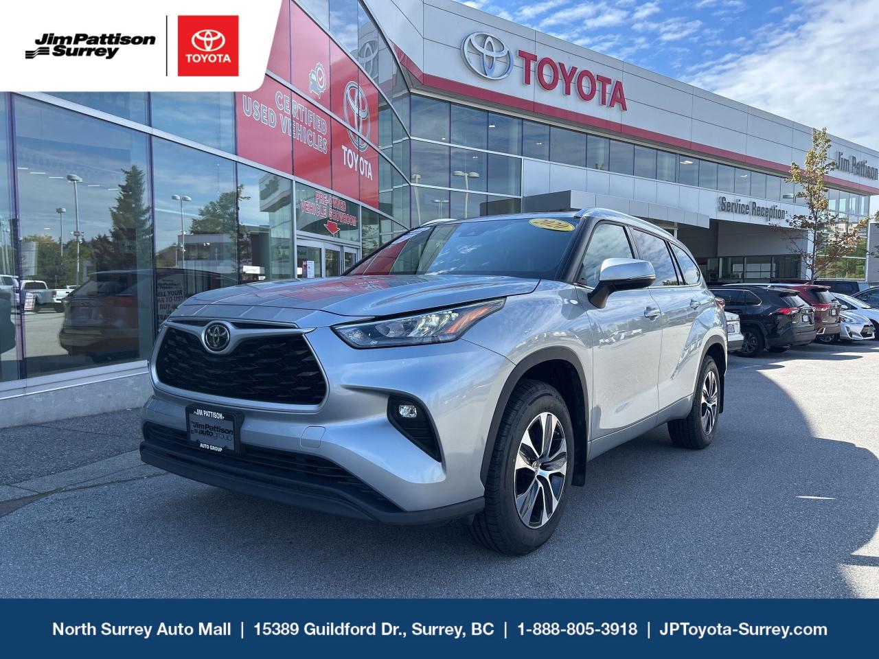 Used 2020 Toyota Highlander XLE AWD for sale in Surrey, BC