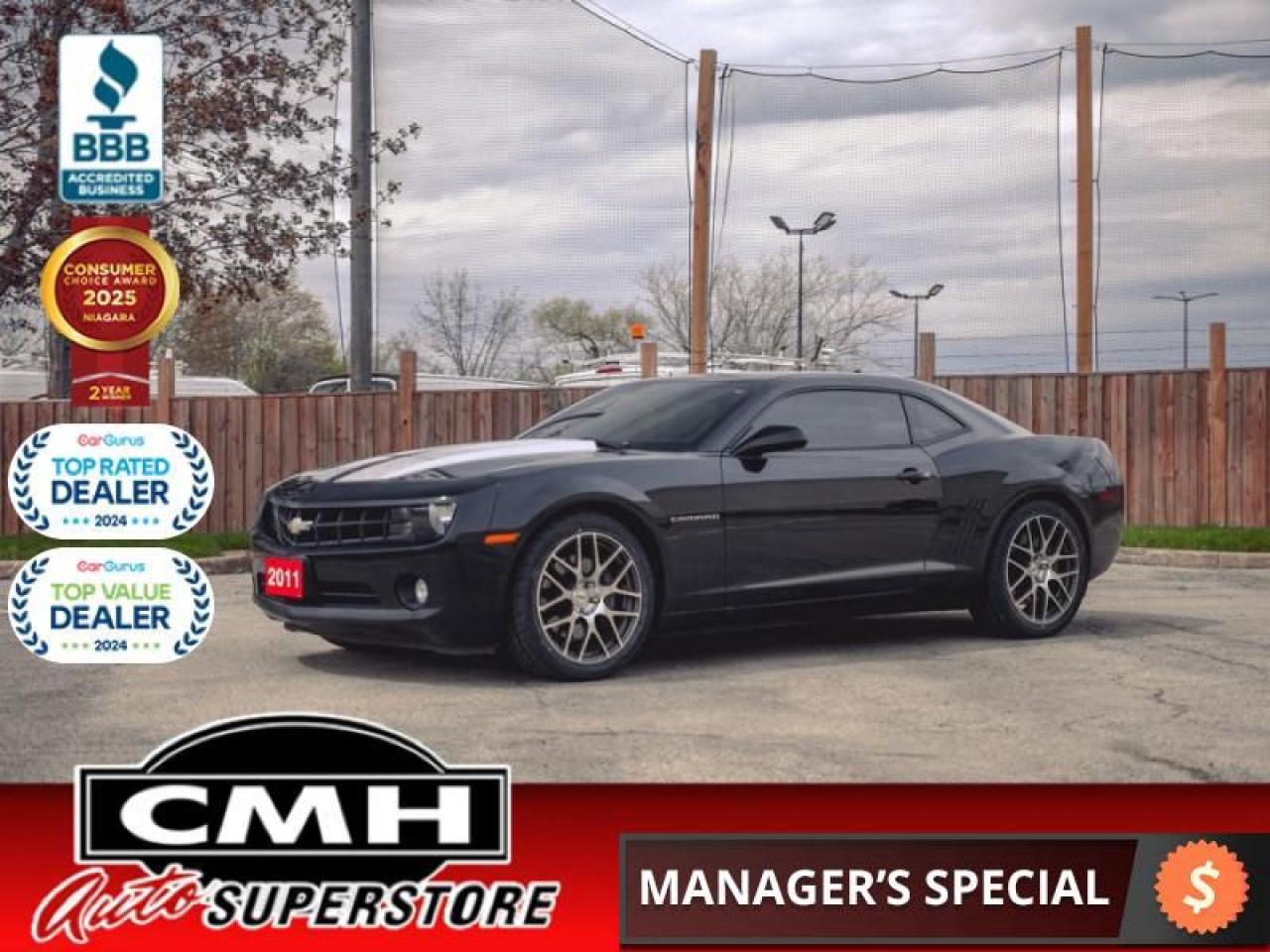 Used 2011 Chevrolet Camaro 2LT  **HEADS UP DISPLAY - MANUAL** for sale in St. Catharines, ON