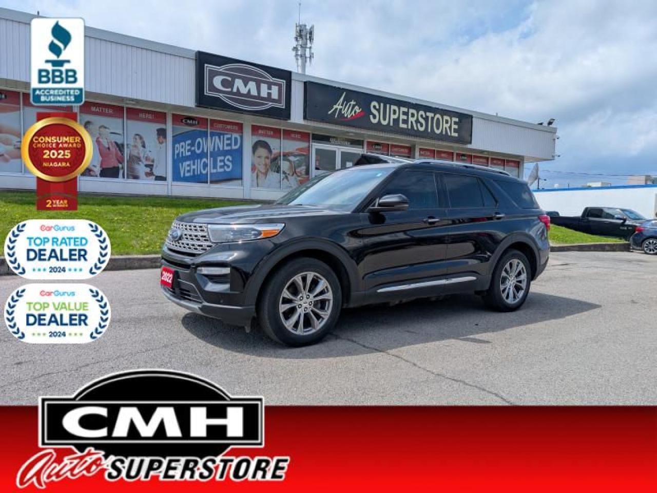 Used 2022 Ford Explorer LIMITED for sale in St. Catharines, ON