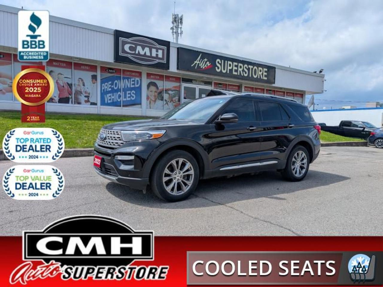 2022 Ford Explorer Limited  **TWIN PANEL MOONROOF**