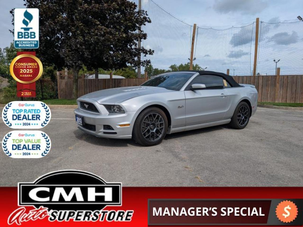 2013 Ford Mustang GT Premium  **LOW KMS - CONVERTIBLE**