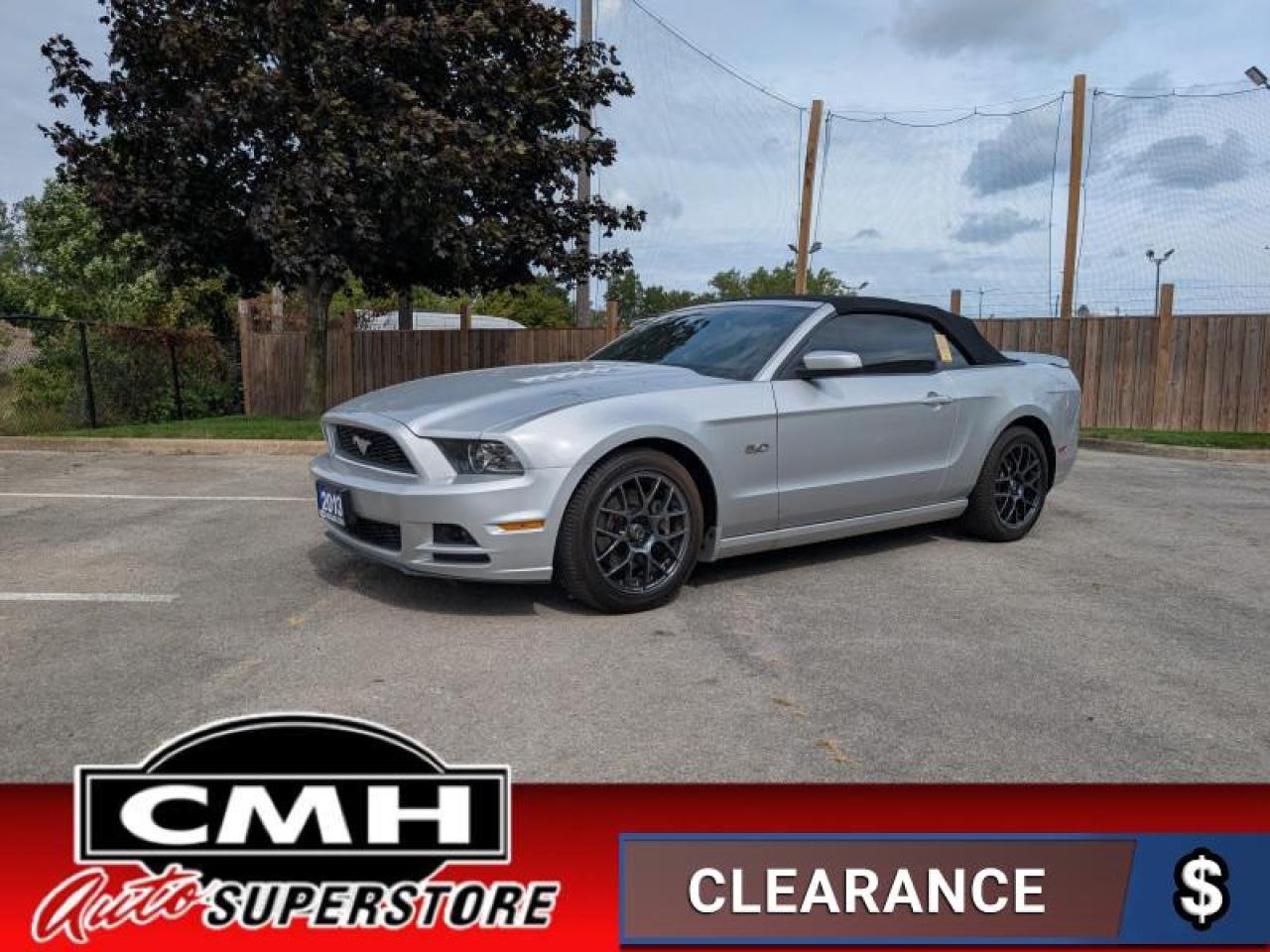 Used 2013 Ford Mustang GT Premium  **LOW KMS - CONVERTIBLE** for sale in St. Catharines, ON