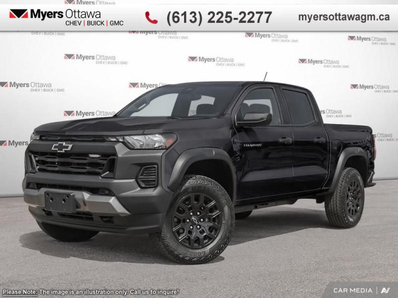 New 2025 Chevrolet Colorado Trail Boss  TRAILBOSS, CONV PKG 2, MIDNIGHT EDITION for sale in Ottawa, ON