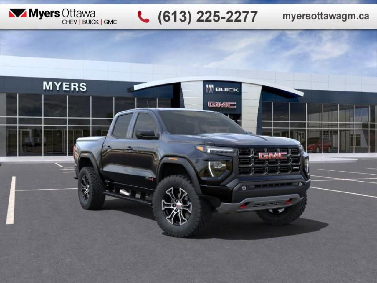 New 2025 GMC Canyon AT4  CANYON AT4, BLACK STEPS, BLOCK HEATER for sale in Ottawa, ON