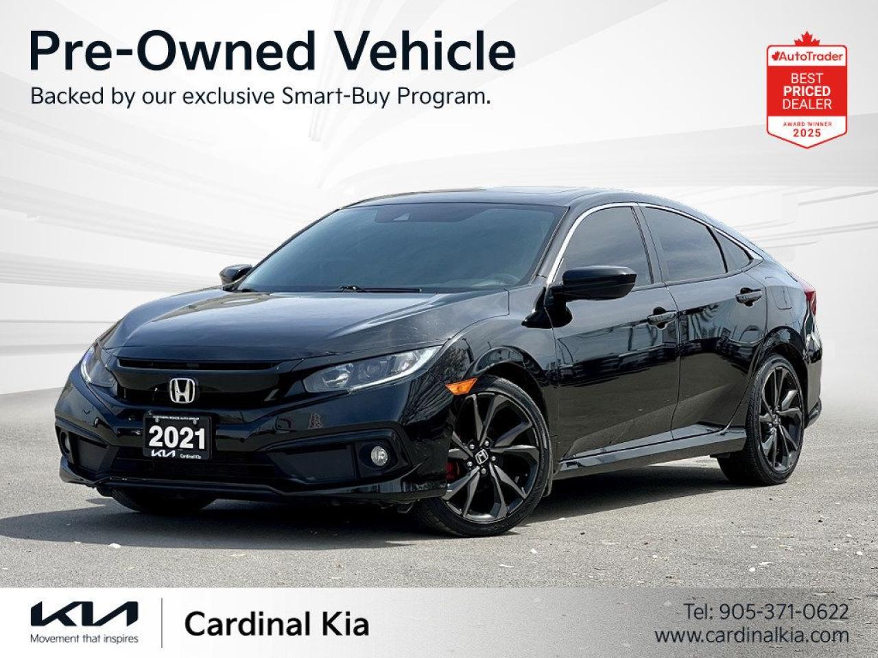 Used 2021 Honda Civic Sedan Sport for sale in Niagara Falls, ON