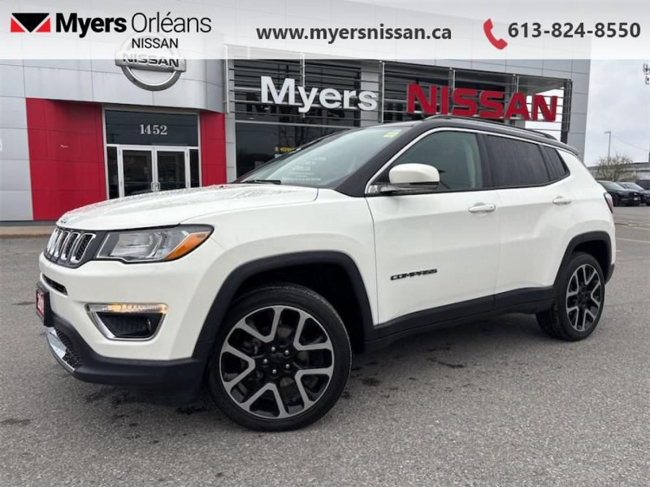 Used 2019 Jeep Compass Limited  - Navigation -  Leather Seats for sale in Orleans, ON