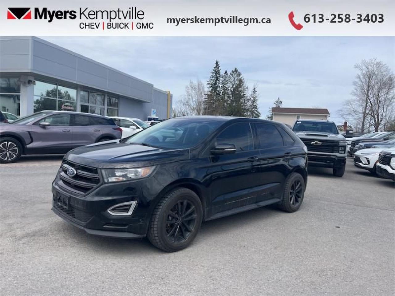 Used 2018 Ford Edge Sport  - Leather Seats -  Bluetooth for sale in Kemptville, ON